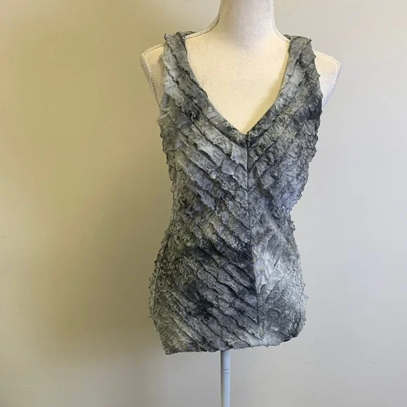 Maurices Textured Gray Tank Top - Picture 1 of 5